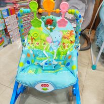 Infant to Toddler Rocker with Vibration Baby Bouncer