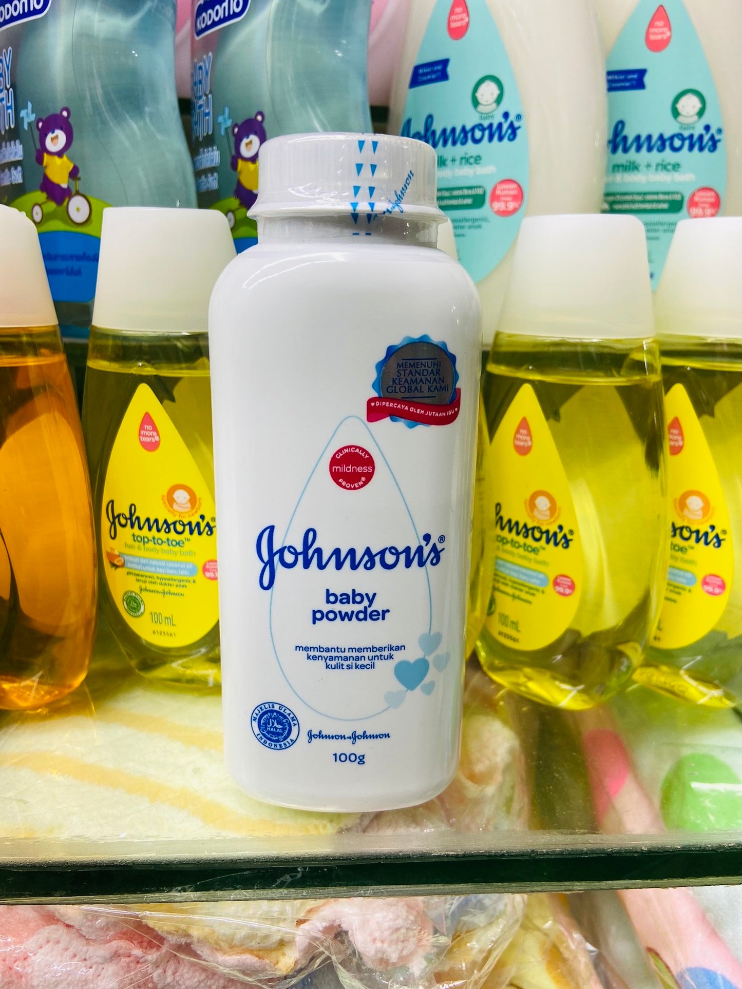 Johnson baby powder-100ml/200ml/400ml