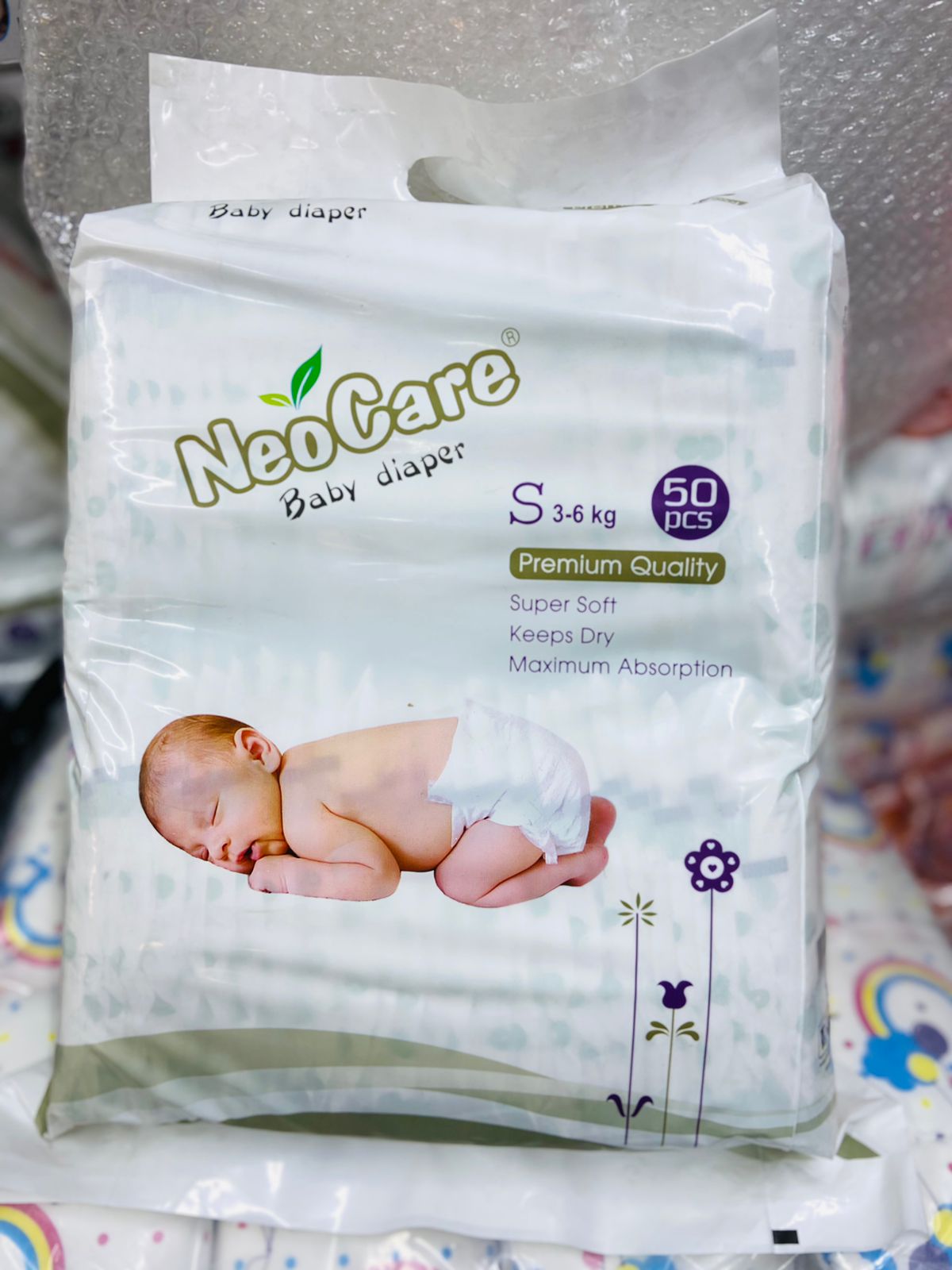 NeoCare baby diaper s (3-6kg) premium quality