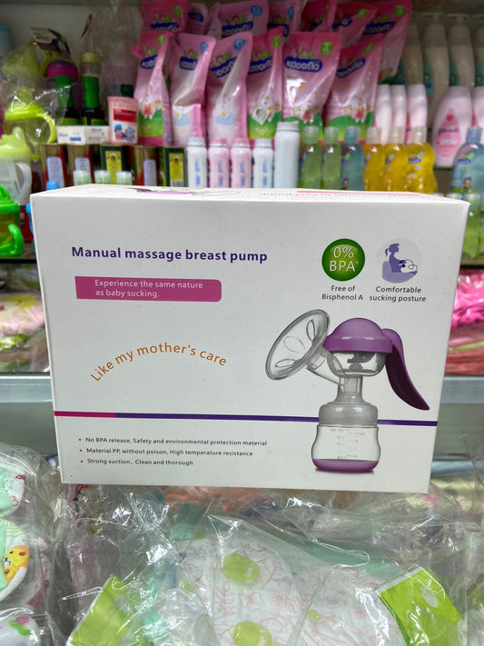 Manual Massage breast pump