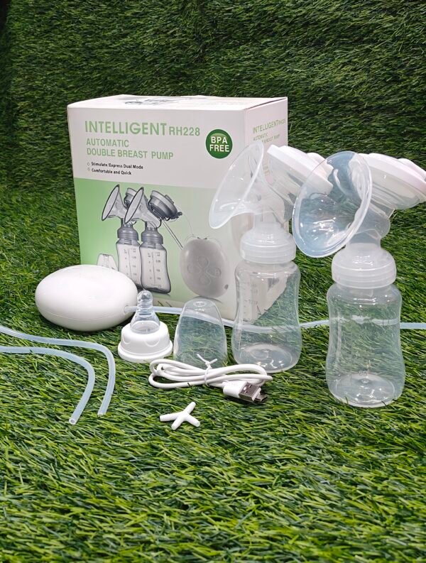 Intelligent rh228 automatic double breast pump