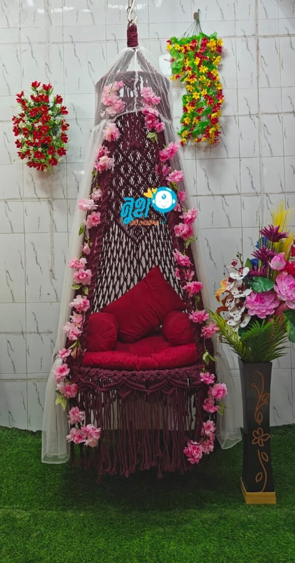 ৩০ ইঞ্চি কটন  সুতার তৈরি দোলনা
