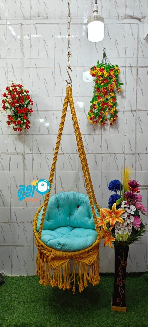 ২৬ ইঞ্চি চেয়ার কটন সুতার তৈরি দোলনা