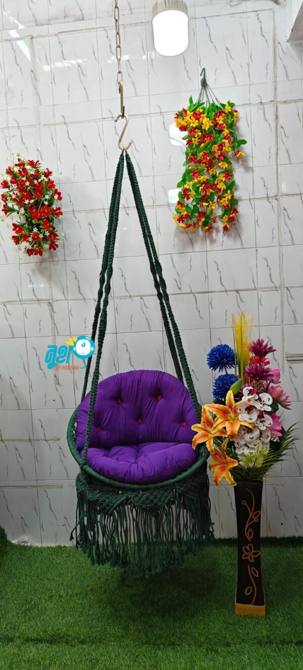 ২৬ ইঞ্চি চেয়ার কটন সুতার তৈরি দোলনা