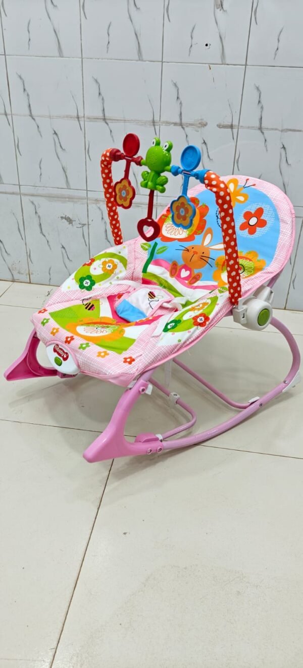 Tiibaby Newborn To Toddler Portable musical rocker - Image 2